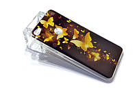 Чехол для Xiaomi Redmi Note 5A Prime "Золотые бабочки"