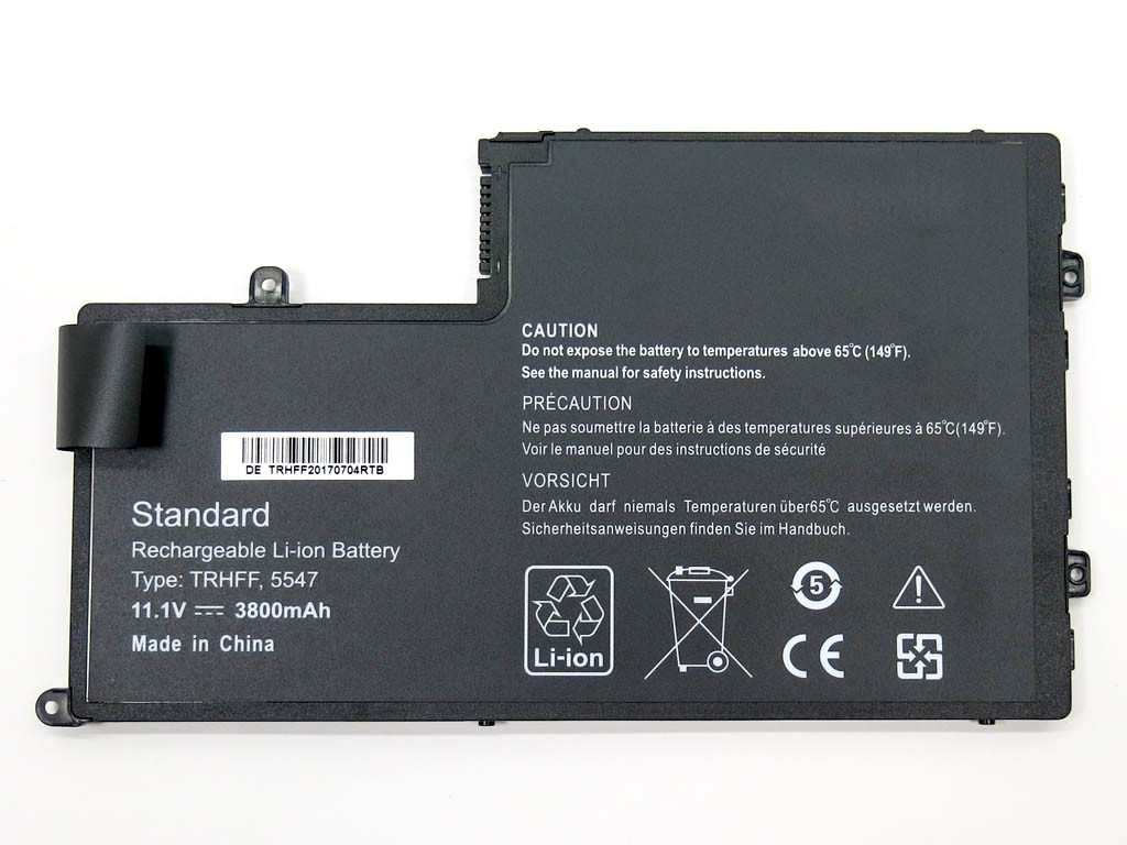 Батарея TRHFF для ноутбука Dell Inspiron 5547, 5445, 5545, 5447, 5448 Series (7P3X9) (11.1V 3800mAh 43Wh)., фото 1