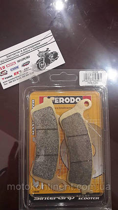 FDB2196SM Гальмівні колодки синтетика скутерная Ferodo HONDA Forza.HONDA FJS SUZUKI Burgman, фото 1