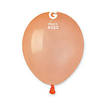 Латексні повітряні кульки 5" пастель 60 персиковий, Gemar