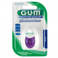 Зубная нитка GUM Original White Floss, вощеная с фторидом, 30 м