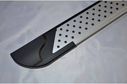 Силові пороги Honda Pilot III (варіант Allmond Grey)