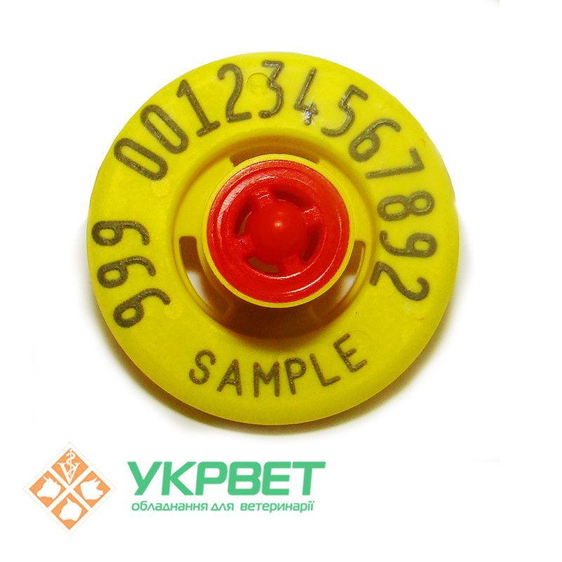 Бирка вушна електронна (транспондер) Flexo Tronic R30 FDX-В, Caisley