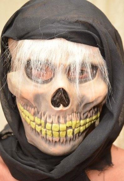 Маска "Смерть"- маска на свято, маска на Хеллоуїн!