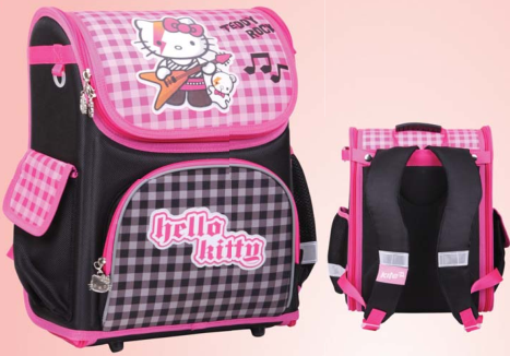 Рюкзак шкільний "трансформер" Hello Kitty HK13-502K, фото 1