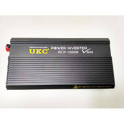 Професійний інвертор перетворювач UKC 12V-220V RCP 1500W
