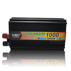 Інвертор перетворювач UKC 12V-220V 1000W