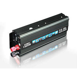 Перетворювач авто інвертор UKC 24V-220V 1500W