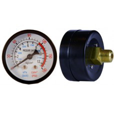 Манометр для компресора великий (метал), фото 1