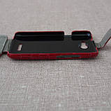 Чехол Covert Leather Flip HTC One X red, фото 2