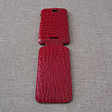 Чехол Covert Leather Flip HTC One X red, фото 5