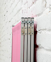 Ширма косметологічна рожева 200х180см, фото 3