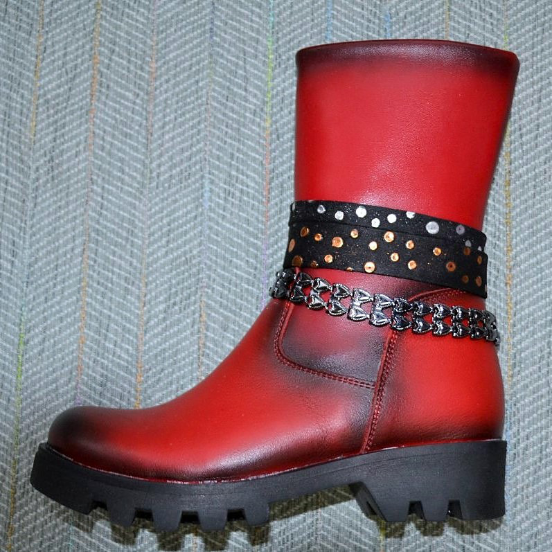 Дитячі чоботи для дівчат, MiniCan (код 0206) розміри: 36, фото 1