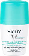 Интенсивный шариковый дезодорант-антиперспирант Виши 48ч Vichy Deodorant Anti Perspirant Treatment 48H 50мл