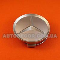 Колпачки заглушки на литые диски Mercedes (75/70/16) 2014010225 серебро