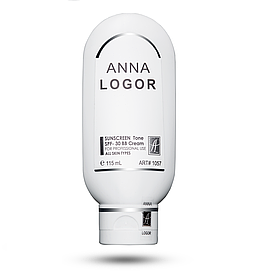 Сонцезахисний крем з тональным ефектом УФ-30 Art.1057 Anna Logor Sunscreen SPF-30 115 ml