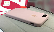 Чохол для iPhone 5 5s se накладка на бампер протиударний Original Soft Touch пудра, фото 4