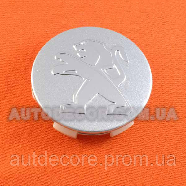 Колпачки Заглушки на Литые Диски Peugeot (60/57/13) Silver — Купить ...
