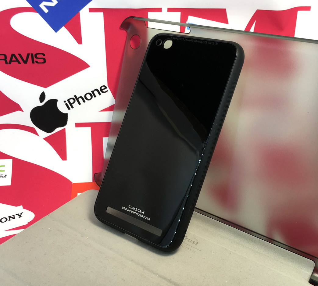 Чохол для Xiaomi Redmi 5A накладка на бампер протиударний glass Case