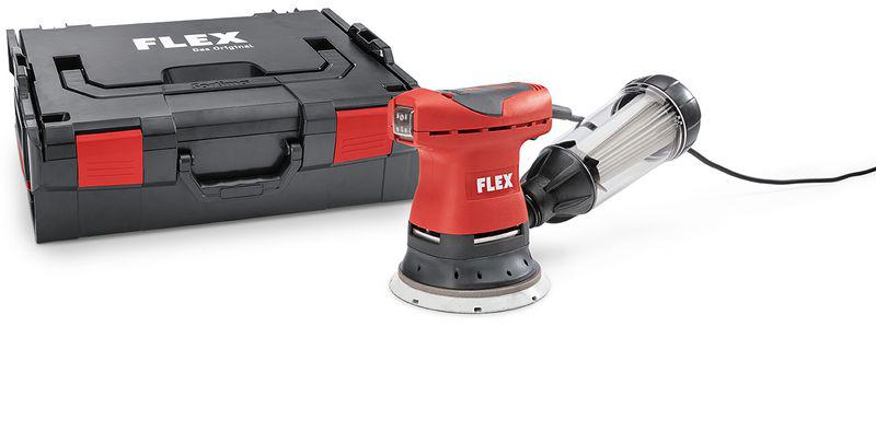 FLEX ORE 125-2 Set Ексцентрикова шліфувальна машина з регулюванням частоти обертання в комплекті