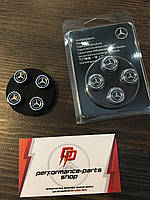 Ковпачки для ніпелів Mercedes-Benz Dust Caps Black B66472002