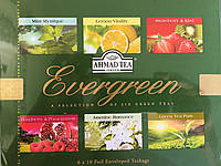 Зелений чай Ahmad Tea Evergreen Selection Pack, 60 пакетиків