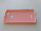 Силіконовий чохол Xiaomi Redmi 6 рожевий матовий Кораловий 1759P, фото 2