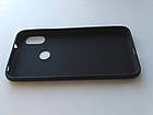 Силіконовий чохол Xiaomi MI A2 lite / Redmi 6 Pro чорний матовий Чорний 1760P, фото 2