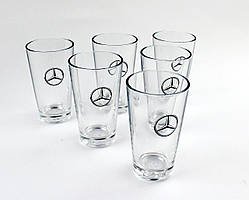 Набір із шести скляних склянок Mercedes-Benz Glass Set Classic Star B66958362