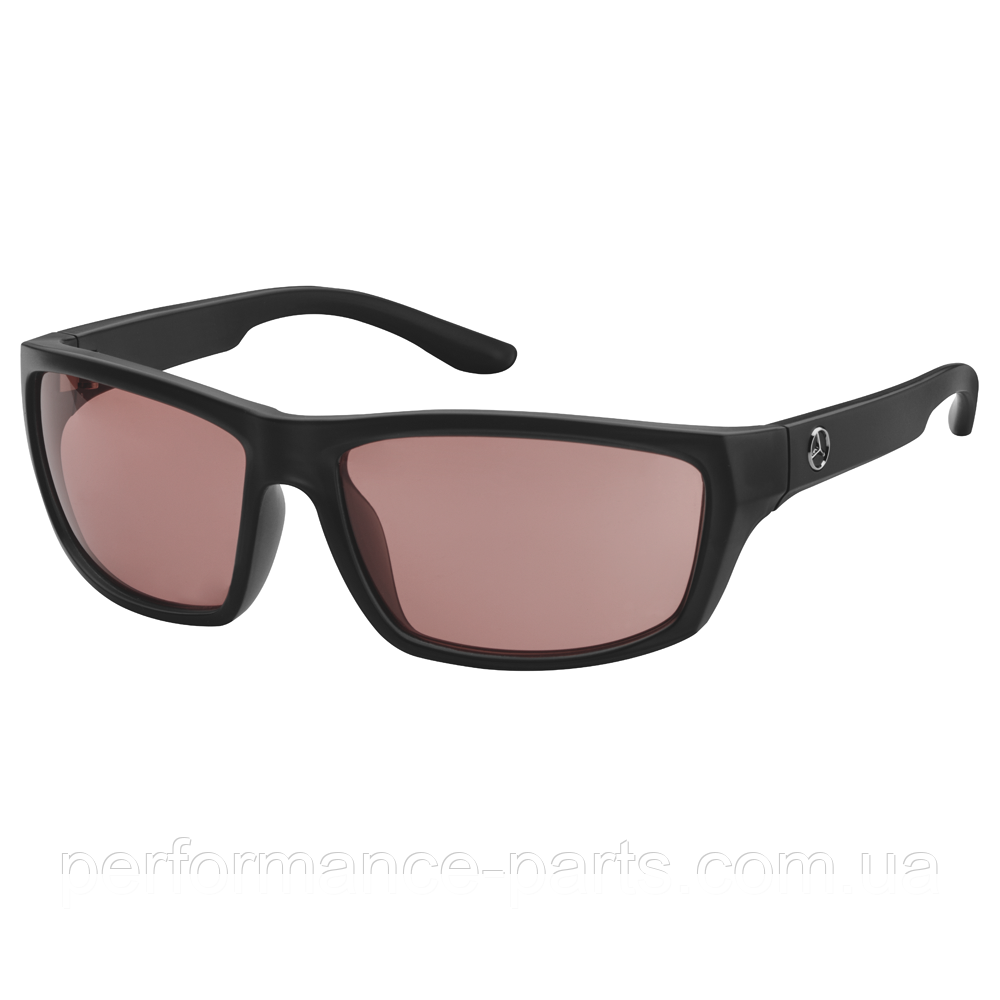 Чоловічі сонцезахисні окуляри Mercedes-Benz Men's sunglasses, Black Plastic Frame 	 B67870979
