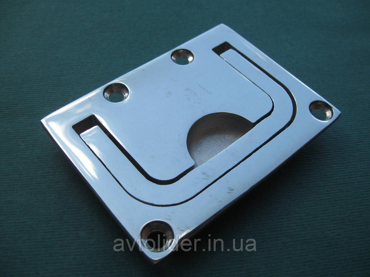 Відкидна ручка для рундука, нержавіюча сталь А4 (AISI 316), фото 1