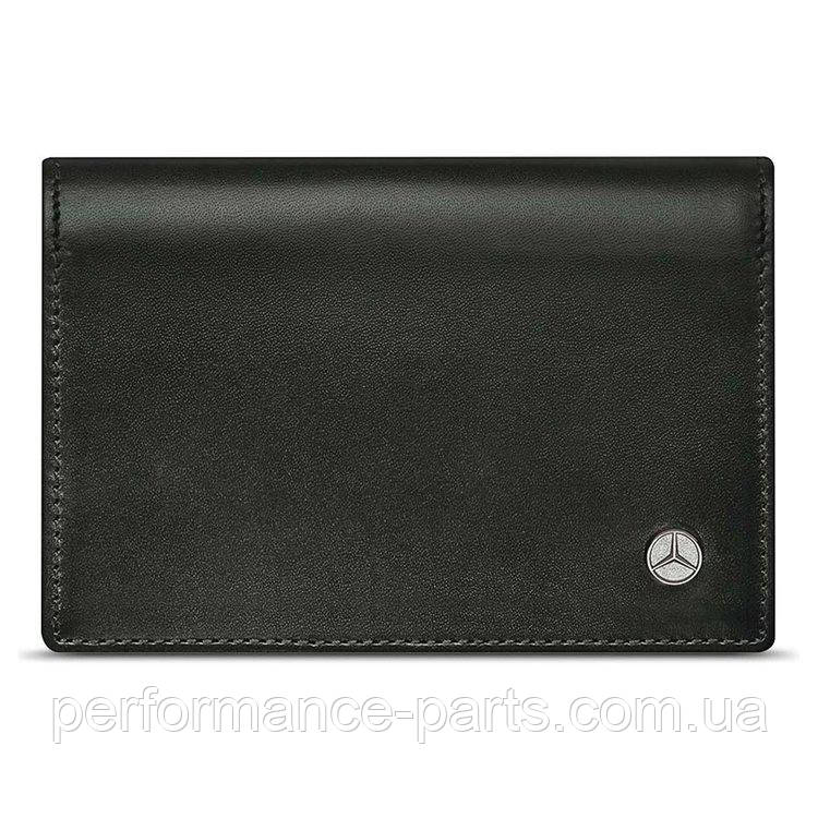 Шкіряна візитниця Mercedes-Benz Business Card Leather Wallet, Black B66952884