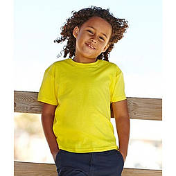 Дитяча базова футболка Valueweight Kids Fruit of the Loom 61-033-0