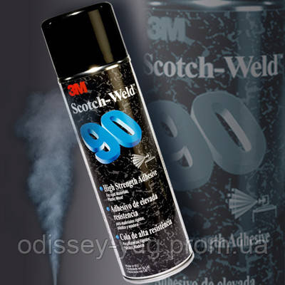 Клей ЗМ Scotch-Weld Spray 90. Аерозольний клей ( 500 мл).Суперміцний.90