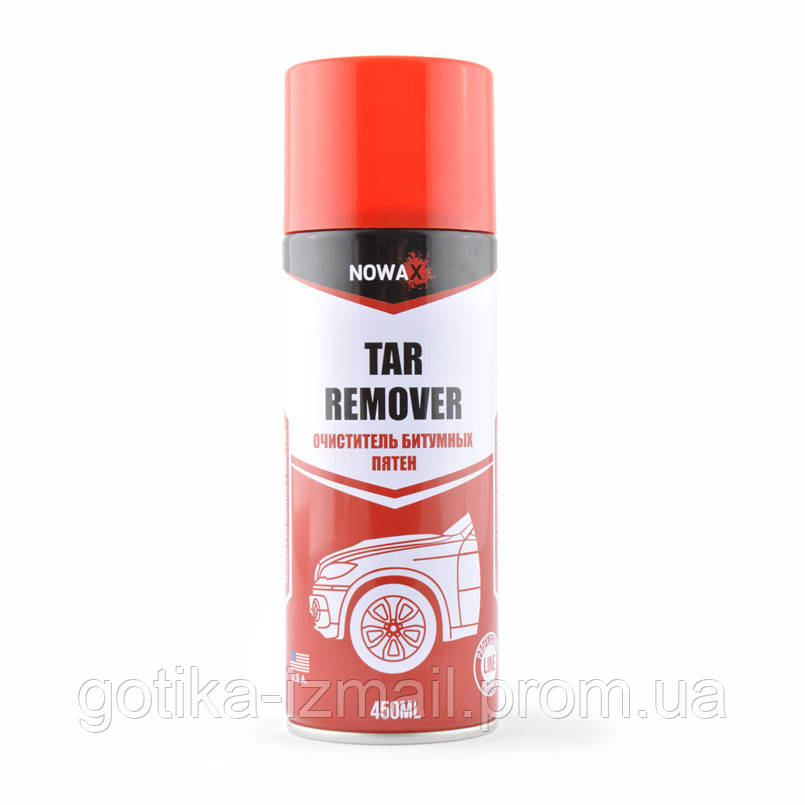 Очисник бітумних плям кузова Спрей NOWAX NX45430 Tar Remover 450 мл