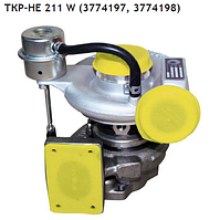 Турбіна (турбокомпресор) ТКР-HE 211 W Дв.: Cummins ISF 3.8, ПАЗ-3204, "Валдай", ГАЗ-33106