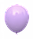 Повітряні латексні кулі 12" (30 см) Пастель Бузковий В упак:100 шт. Пр-во:"Kalisan" Туреччина, фото 2