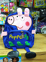 Рюкзак "Свинка Пеппа" Джордж MK 2189, заст-молния, 1 отд, 3 наруж.кармана, ушки