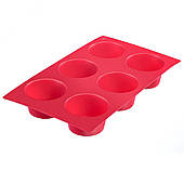 Форма силіконова для мафінів WESTMARK червона (W30152270)