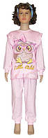 NEW! Чарівні піжами для дівчаток в розмірах від 30 до 38 серії Uni Little Owl Pink ТМ УКРТРИКОТАЖ!