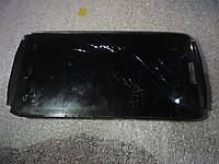 Дисплей із битим сенсором Doogee DG700 TitanS2 чорний у рамці оригінал б.у.