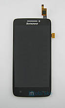 Дисплей із сенсорним екраном Lenovo S650 чорний