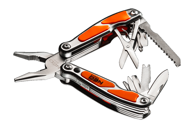 Багатофункціональний інструмент Neo, 12 елементів, з LED