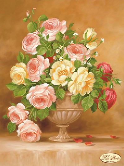 Малюнок на тканині для вишивання бісером Суфле ТА-140