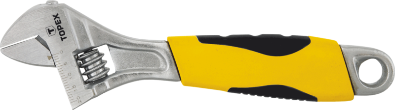 Ключ розвідний Topex 200 мм діапазон 0-24 мм