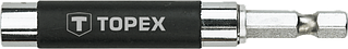 Тримач насадок Topex 1/4", 80 мм