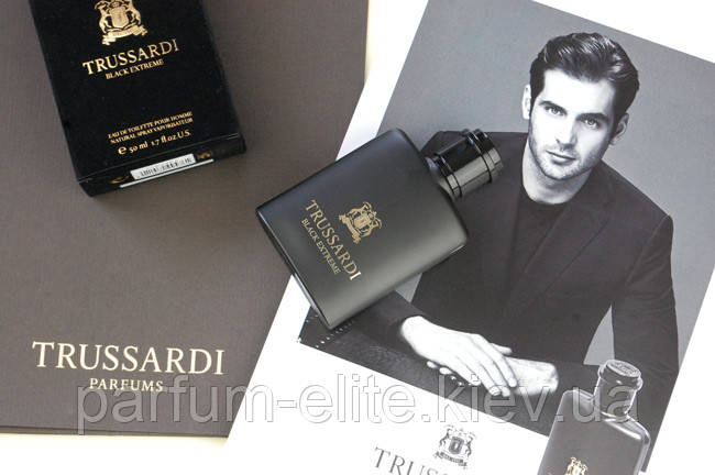 Мужская туалетная вода Trussardi Black Extreme 30ml по доступным