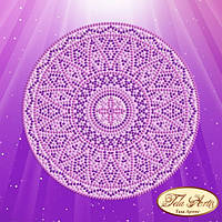 Схема вишивки бісером на атласі Бузковий світло  МА-004 ТА