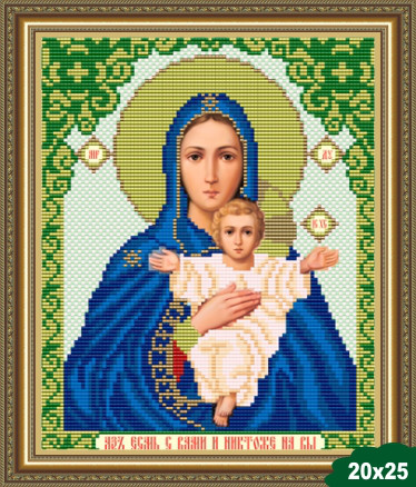 Малюнок на тканині для вишивання бісером Леушинська VIA4207