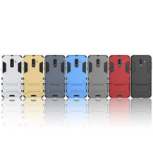 PC + TPU чохол Metal Armor для Samsung Galaxy J8 2018 (7 кольорів)